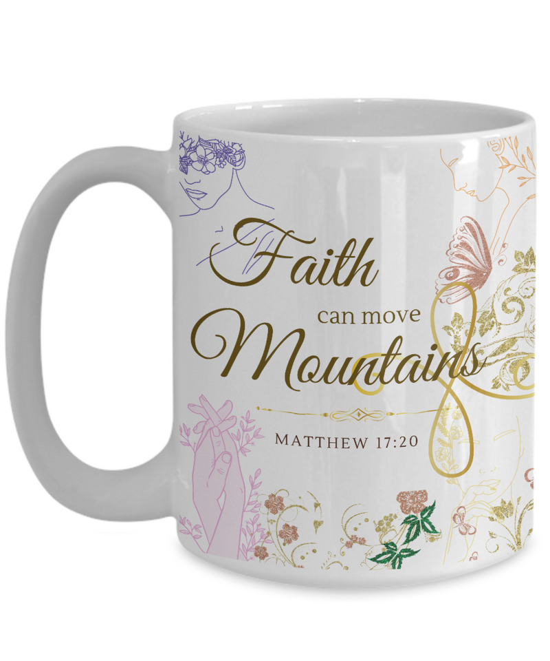 Mathhew 17:20 Scripture Coffee Mug