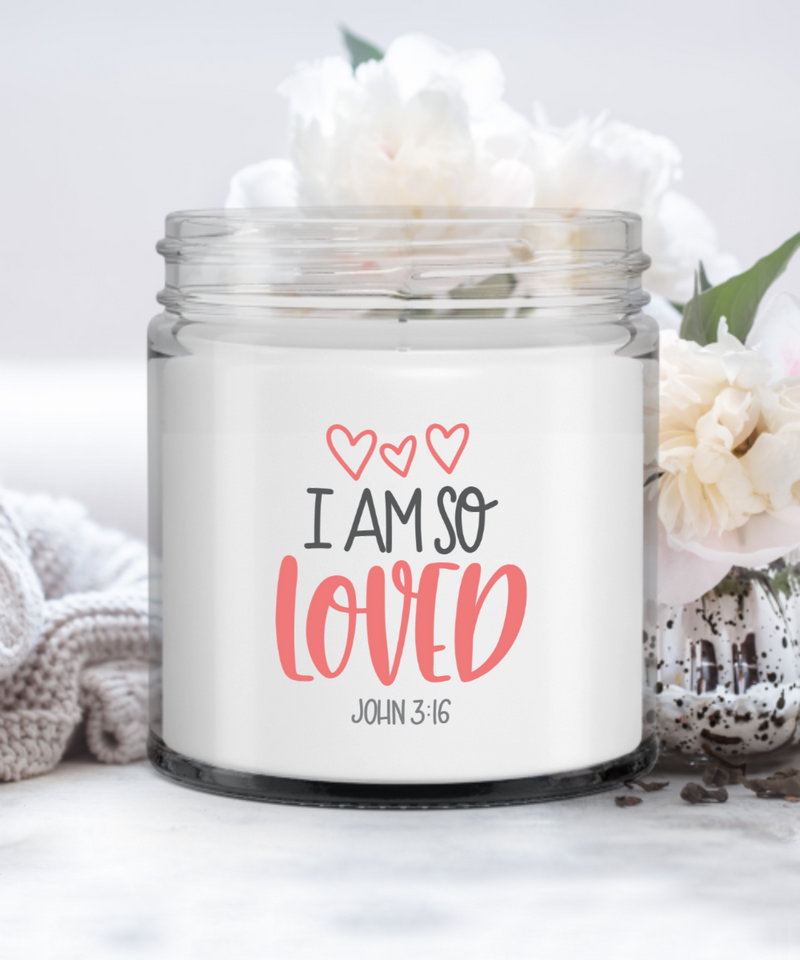 I Am So Loved Soy Candle