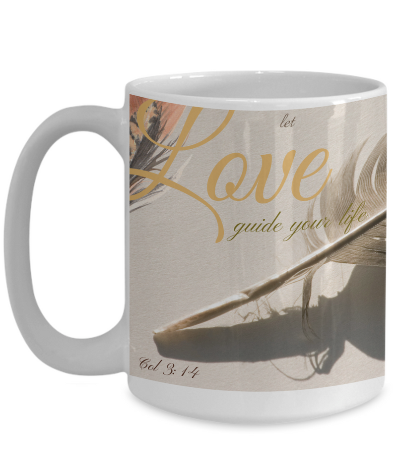 Colossians 3:14  Scripture Coffee Mug