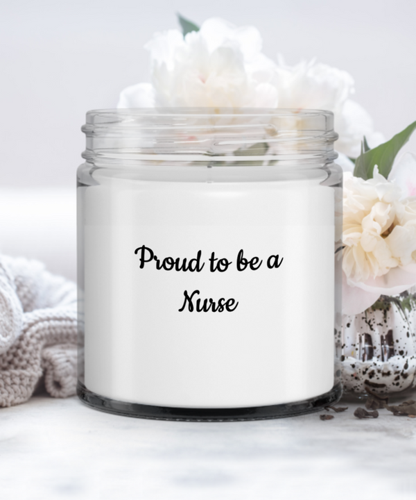 Proud to be a Nurse Candle