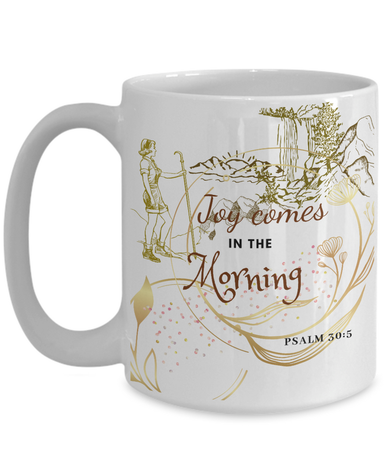 Psalm 30:5 Scripture Coffee Mug