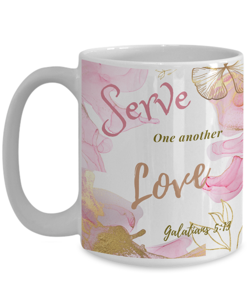 Galatians 5:13 Scripture Coffee Mug