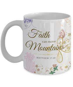 Matthew 17:20 Scripture Coffee Mug