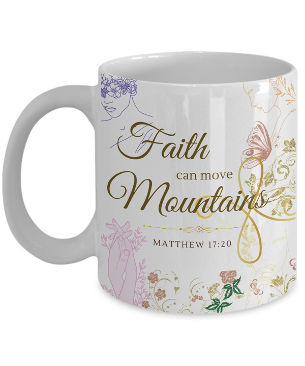 Matthew 17:20 Scripture Coffee Mug