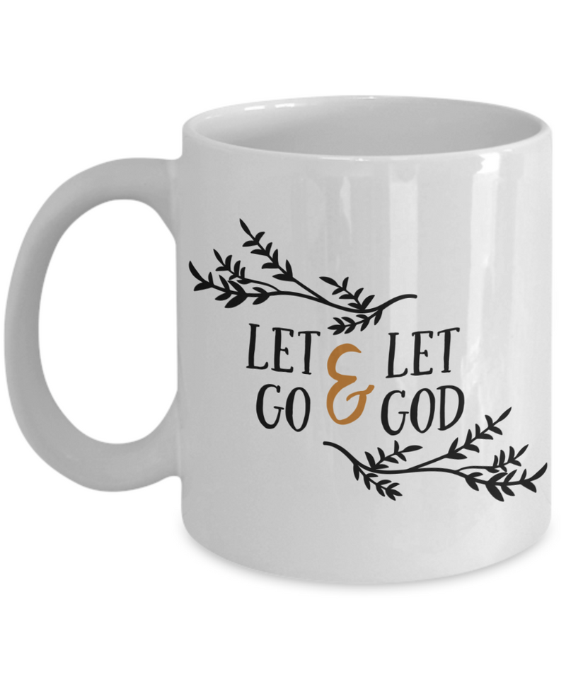 Let Go & Let God Coffee Mug