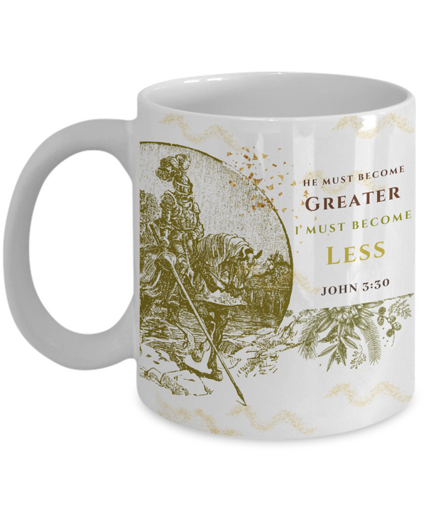 John 3:30 Scripture Coffee Mug