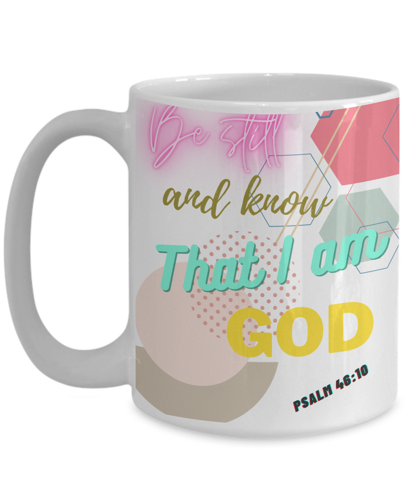 Psalm 48:10 Scripture Coffee Mug