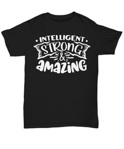 Intelligent Strong Black Shirt