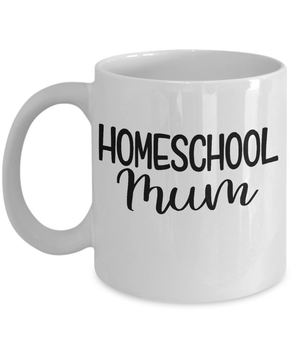 Homeschool Mum Coffee Mug, Quarantined Mom Mug