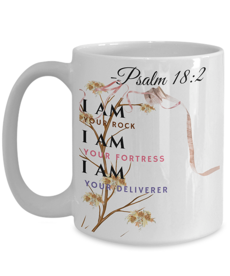 Psalm 18:12 Scripture Coffee Mug