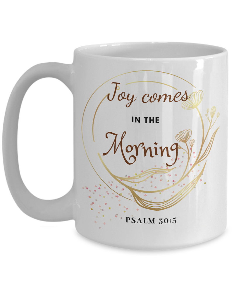 Psalm 30:5 Scripture Coffee Mug