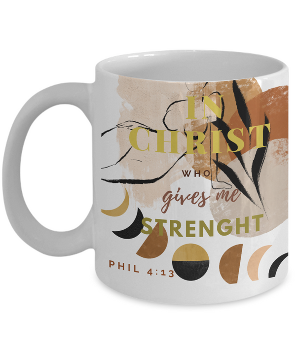 Philippians 4:13 Scripture Coffee Mug