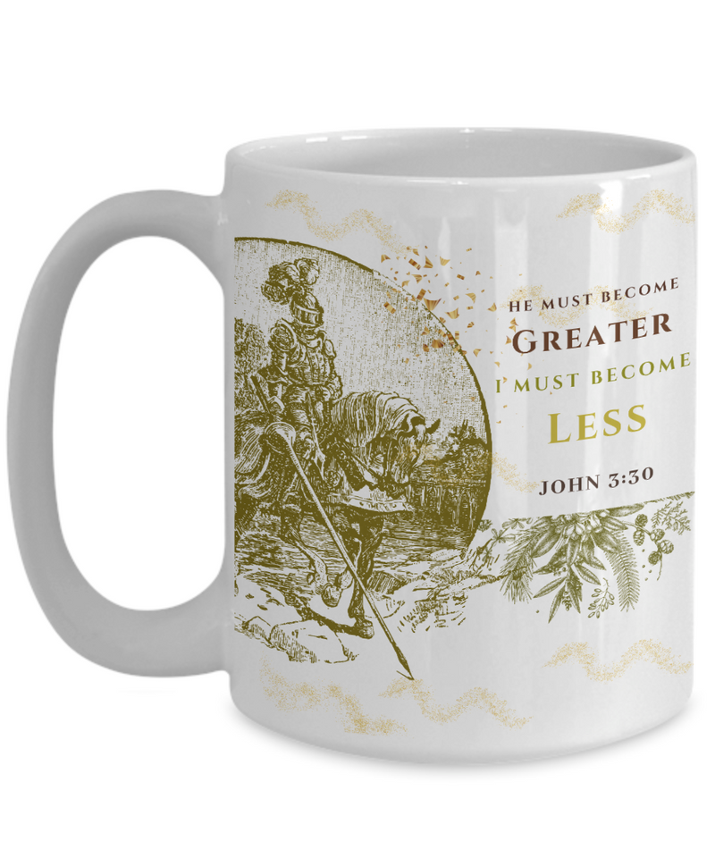 John 3:30 Scripture Coffee Mug