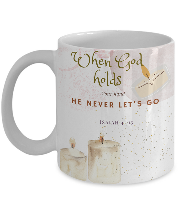 Isaiah 41:13 Scripture Coffee Mug