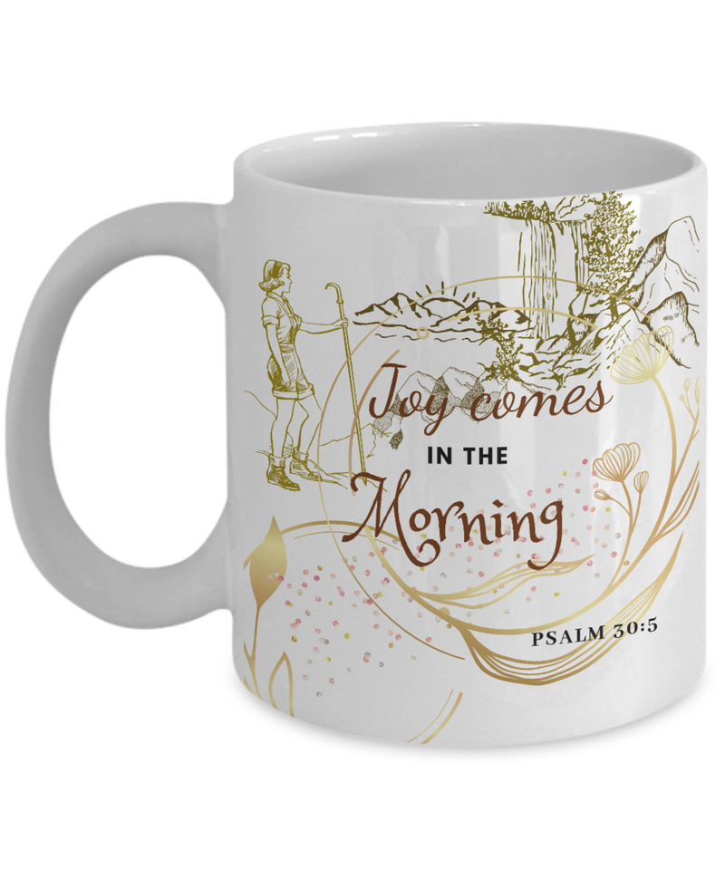Psalm 30:5 Scripture Coffee Mug