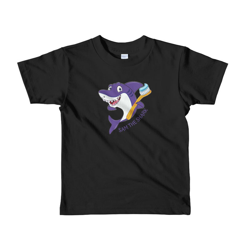 Sam the Shark Short sleeve kids t-shirt
