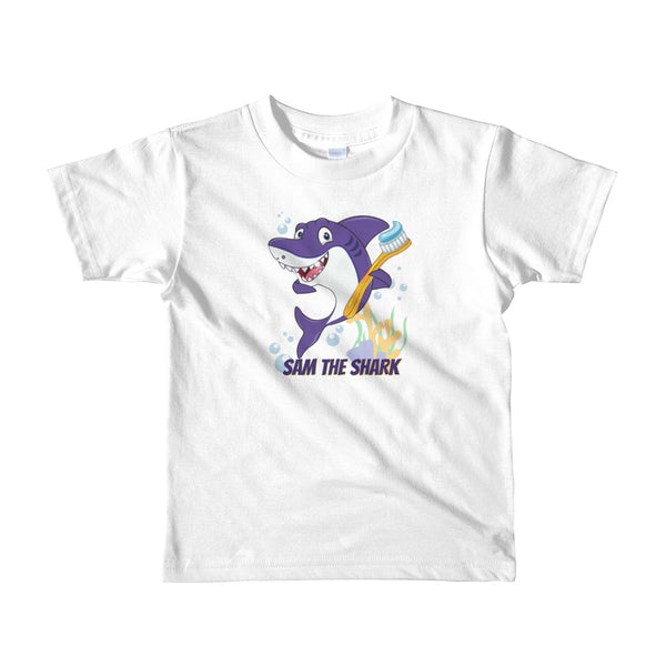 Sam The Shark Short sleeve kids t-shirt