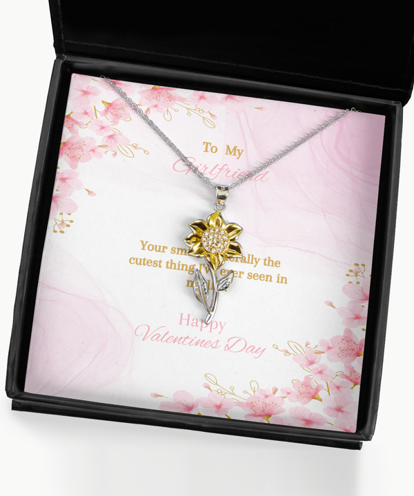 Sunflower Anniversary Necklace