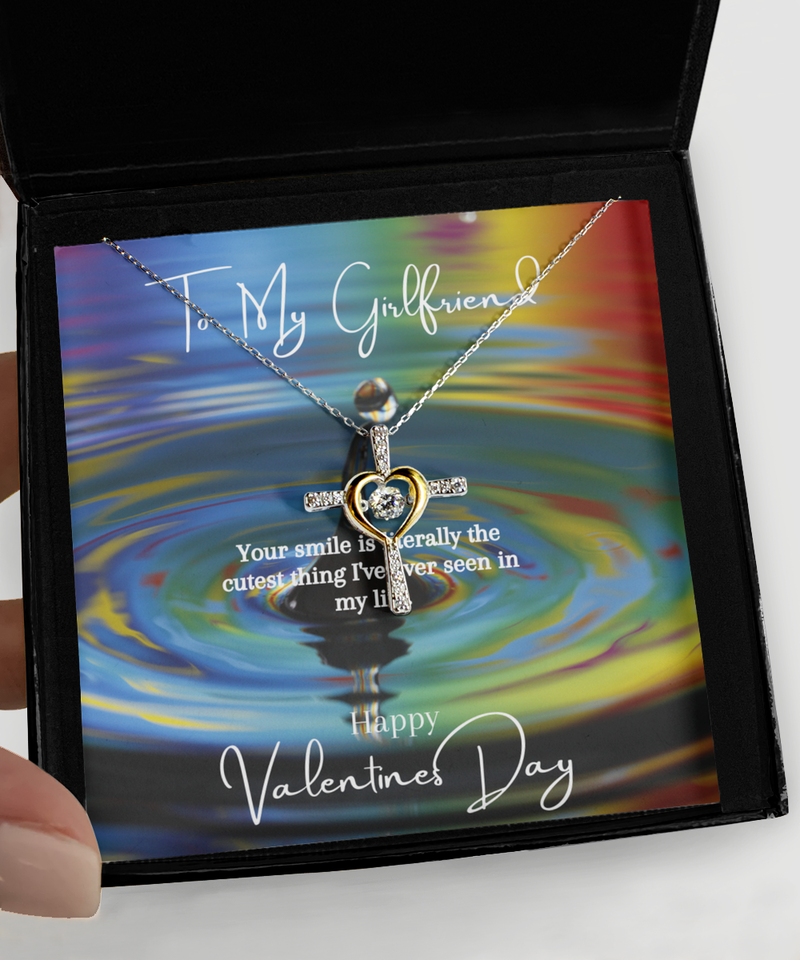 Cross Dancinng Girlfriend Necklace