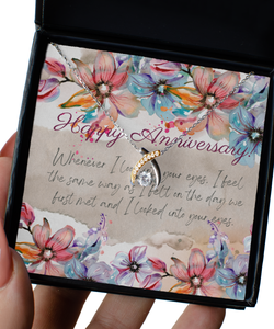 Wishbone Anniversary Necklace