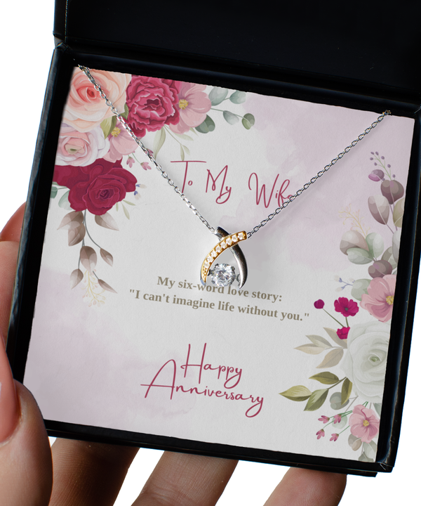 Wishbone Anniversary Necklace