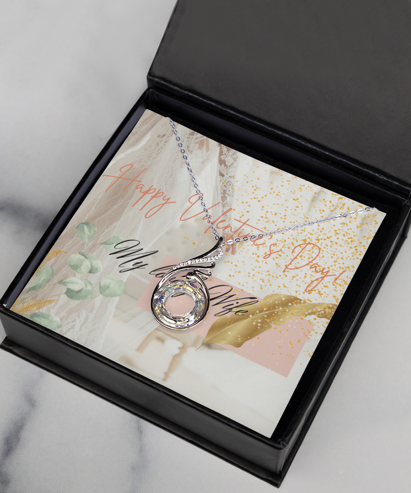 Happy Valentine's Day Rising Phoenix Necklace