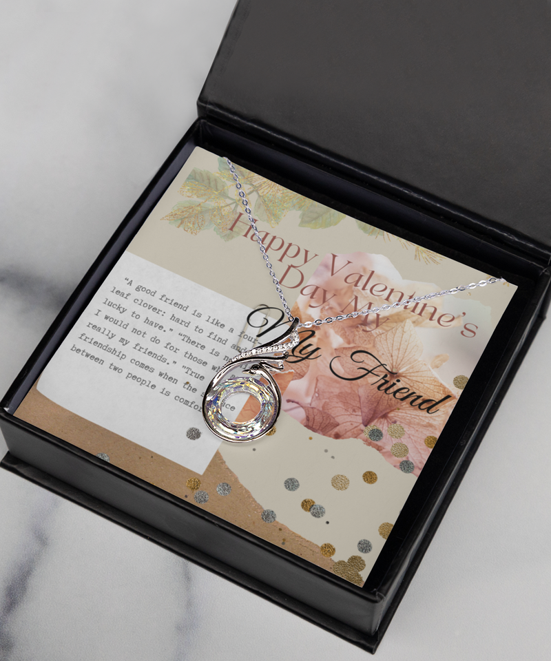 Happy Valentine's Day Rising Faith Necklace