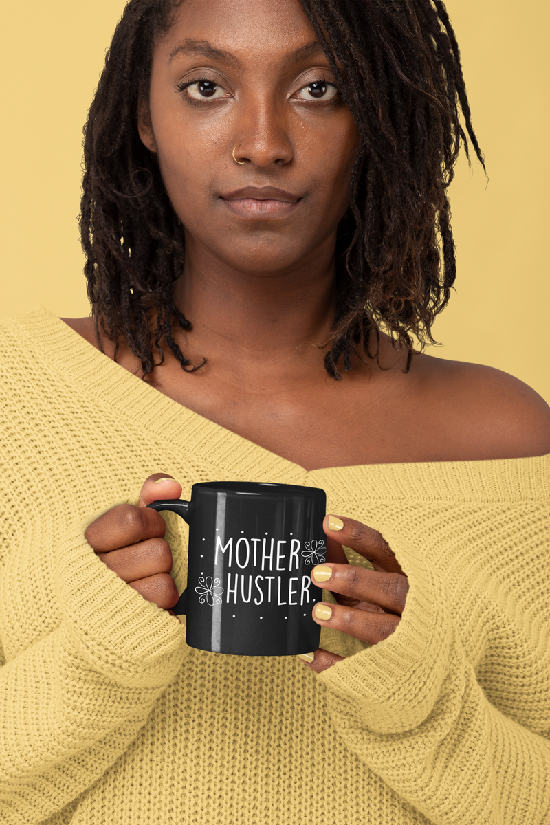 Mother Hustler Black T-shirt