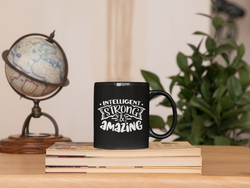 Intelligent Strong Black Mug