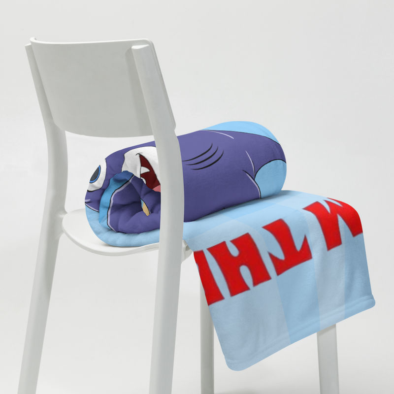 Sam The Shark Throw Blanket