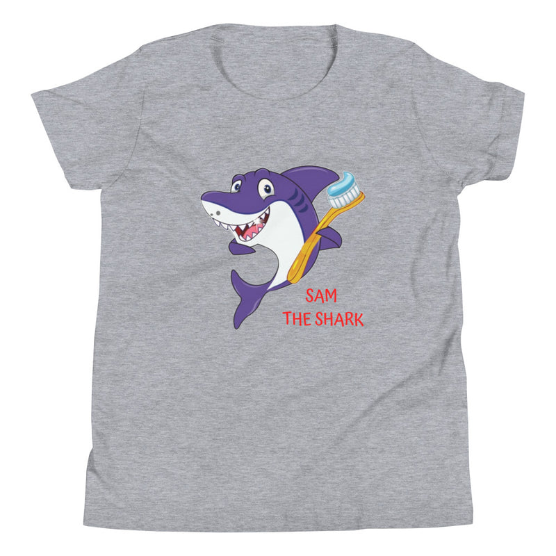 Sam The Shark Youth Short Sleeve T-Shirt