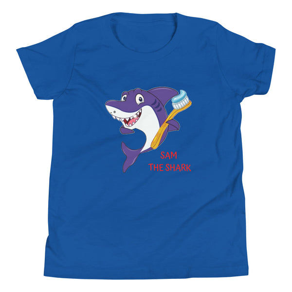Sam The Shark Youth Short Sleeve T-Shirt