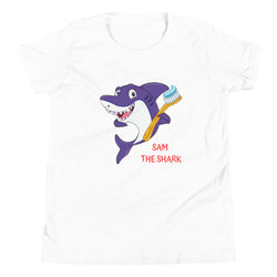 Sam The Shark Youth Short Sleeve T-Shirt